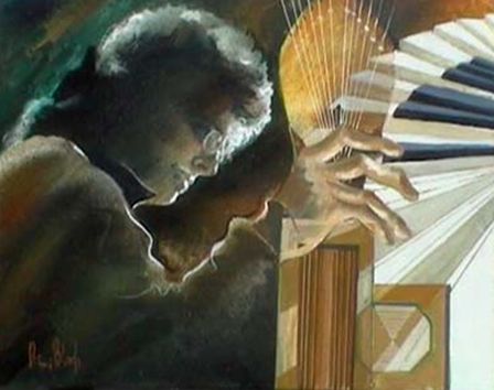 Painting Rémi Bloch - Thomas Bloch - ondes Martenot - Naxos