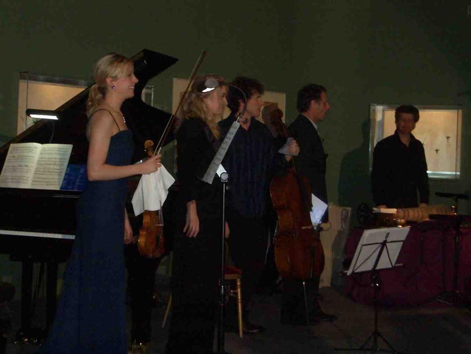Charles Berling - - Thomas Bloch - François Salque - Laure Favre Kahn - Marina Chiche - glassharmonica
